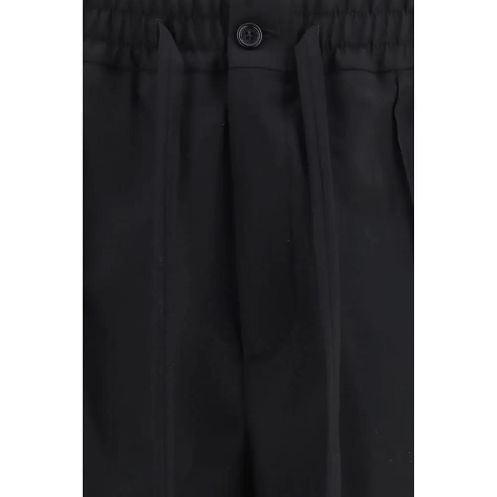 Valentino Garavani Sample Sale | Valentino Garavani Black Cotton Chino Pants - | Designer outlet