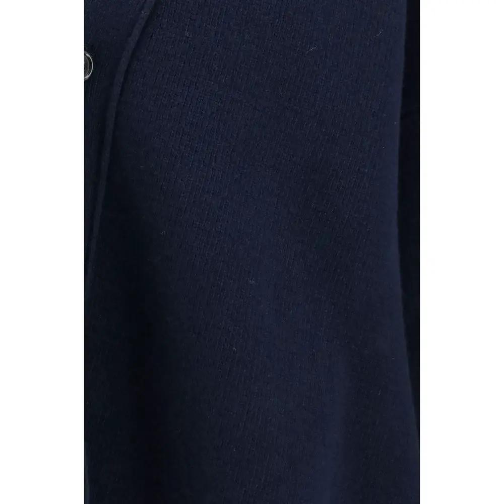 Laneus Sample Sale | Laneus Blue Wool Oves Aries Cardigan - | Designer outlet