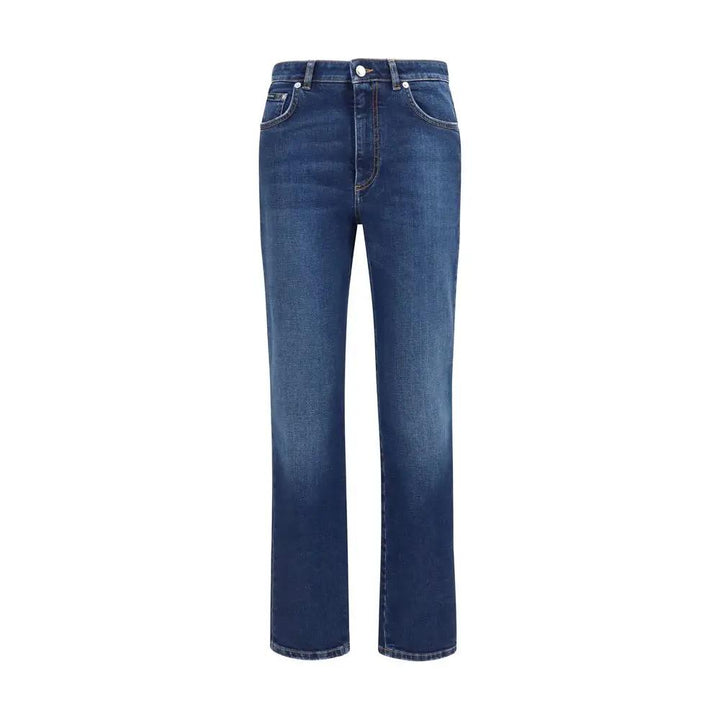 Dolce &amp; Gabbana Sample Sale | Dolce &amp; Gabbana Blue Cotton Straight-Leg Jeans - | Designer outlet