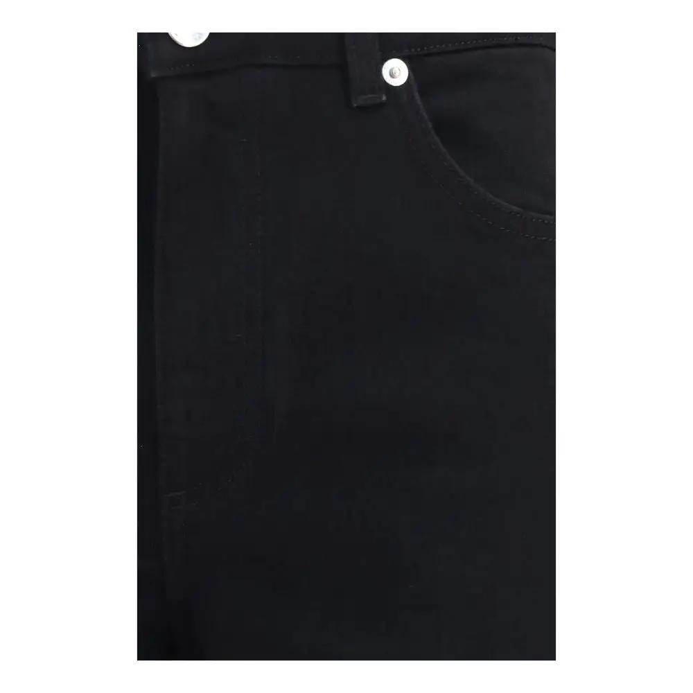 Dolce &amp; Gabbana Sample Sale | Dolce &amp; Gabbana Black Cotton Straight-Leg Jeans - | Designer outlet