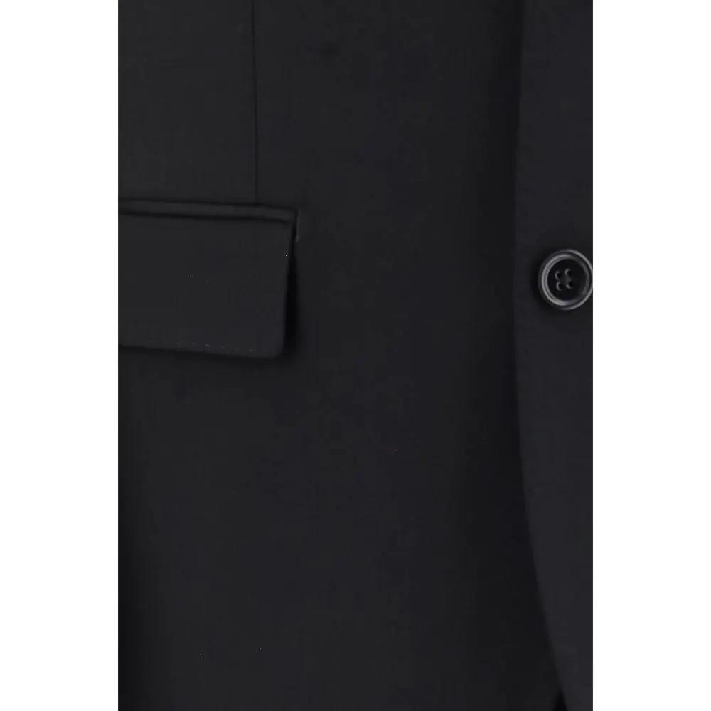 Dolce &amp; Gabbana Sample Sale | Dolce &amp; Gabbana Black Wool Oves Aries Two-Piece Suit - | Designer outlet
