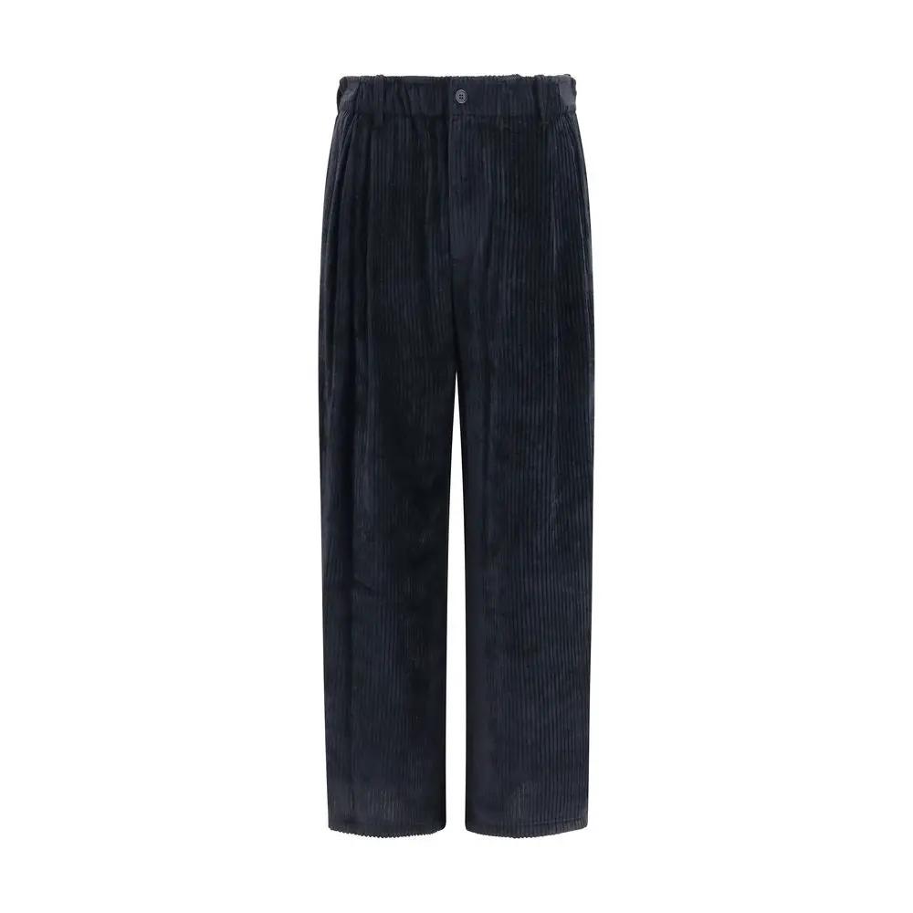 Giorgio Armani Sample Sale | Giorgio Armani Black Viscose Casual Pants - | Designer outlet