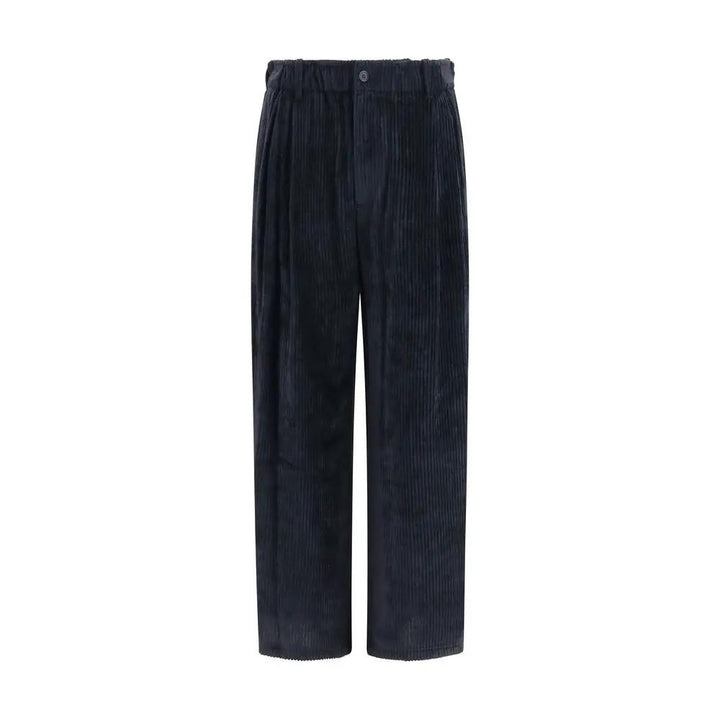 Giorgio Armani Sample Sale | Giorgio Armani Black Viscose Casual Pants - | Designer outlet