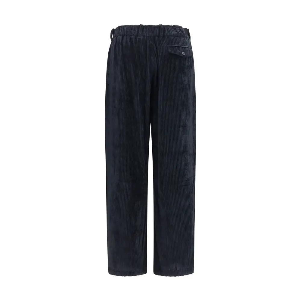 Giorgio Armani Sample Sale | Giorgio Armani Black Viscose Casual Pants - | Designer outlet