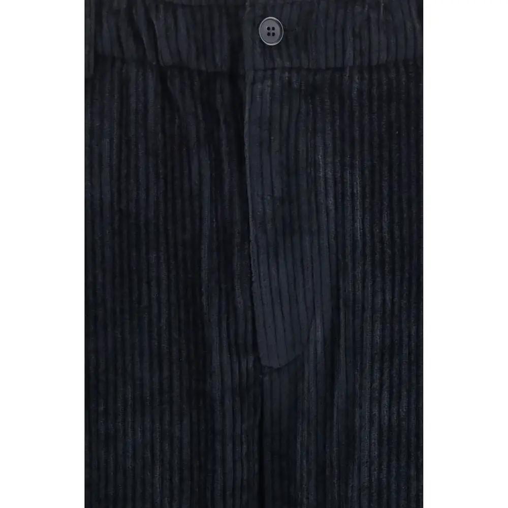 Giorgio Armani Sample Sale | Giorgio Armani Black Viscose Casual Pants - | Designer outlet