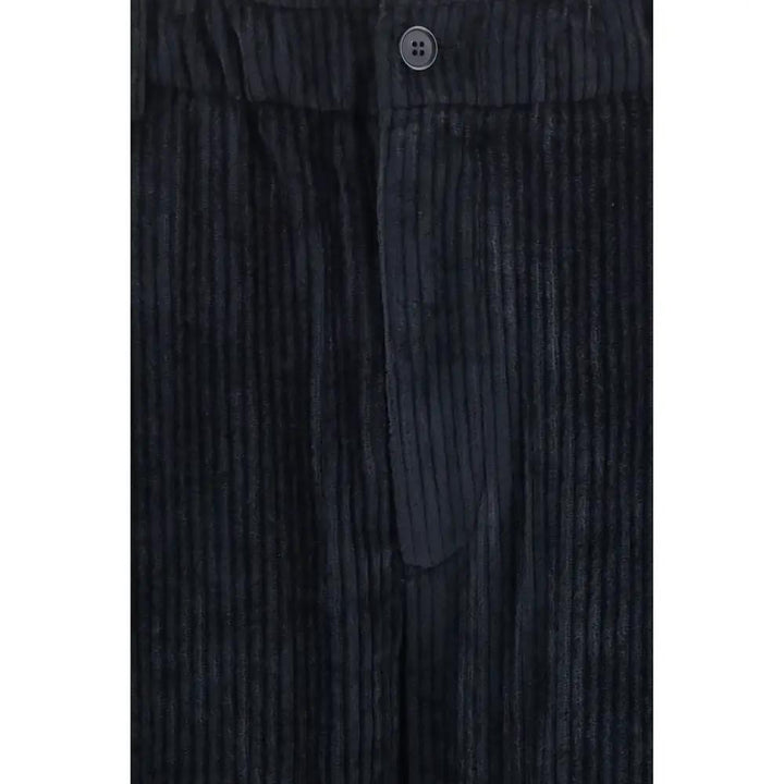 Giorgio Armani Sample Sale | Giorgio Armani Black Viscose Casual Pants - | Designer outlet