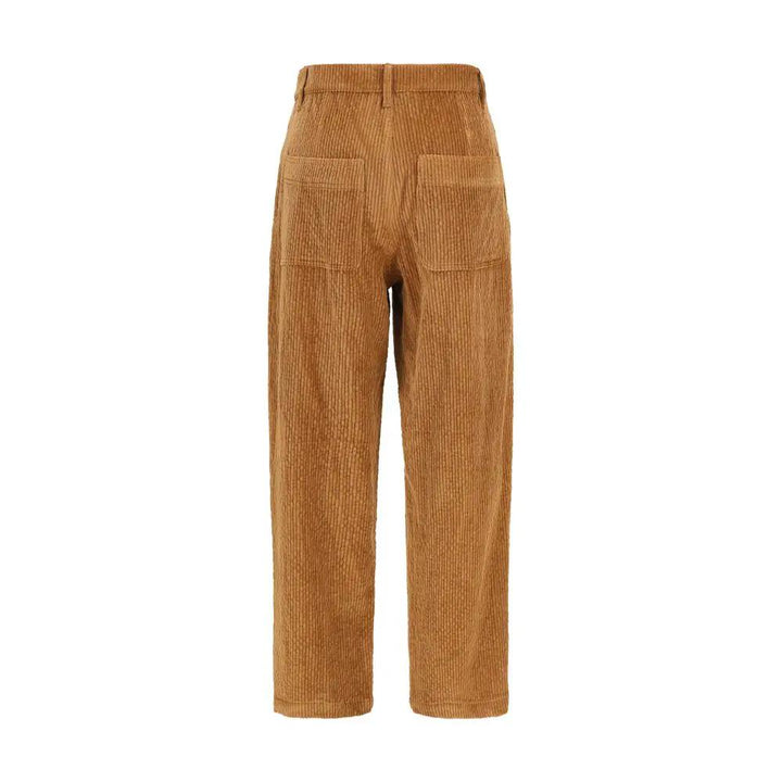 Kristina Ti Sample Sale | Kristina Ti Brown Cotton Casual Pants - | Designer outlet
