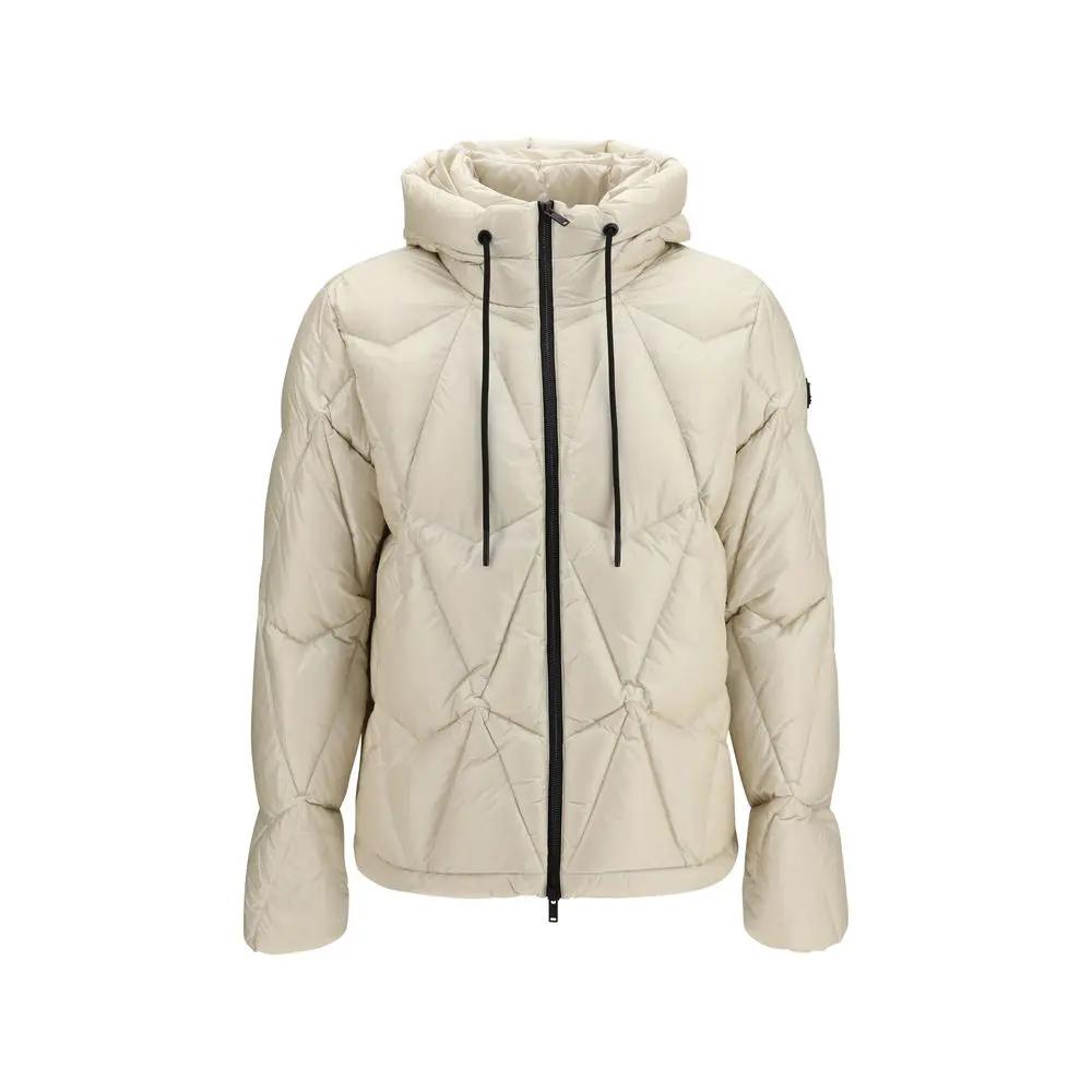 Moose Knuckles Sample Sale | Moose Knuckles Beige Nylon Full-Length Jacket - | Designer outlet