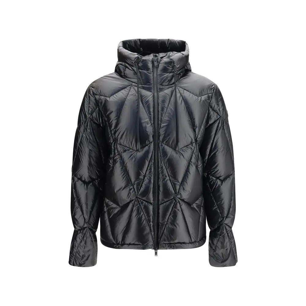 Moose Knuckles Sample Sale | Moose Knuckles Black Nylon Shell Jacket - | Designer outlet