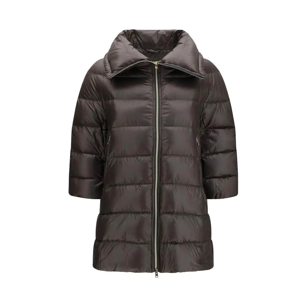 Herno Sample Sale | Herno Gray Polyester Full-Length Jacket - | Designer outlet