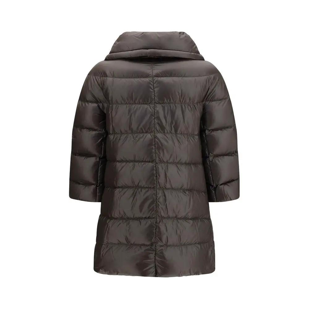 Herno Sample Sale | Herno Gray Polyester Full-Length Jacket - | Designer outlet