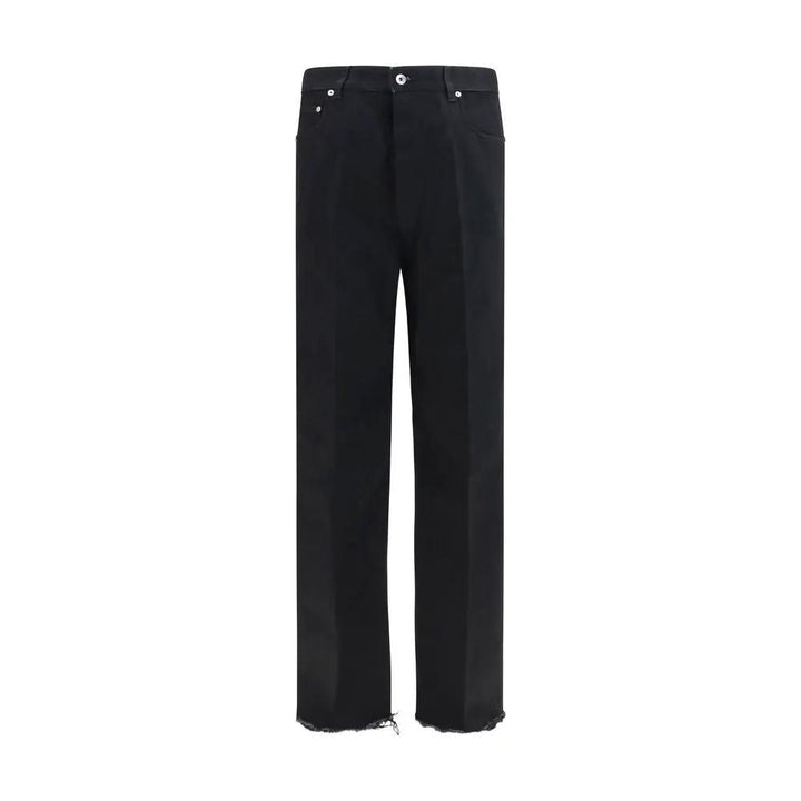 Rick Owens Sample Sale | Rick Owens Black Cotton Flared Jeans - | Designer outlet