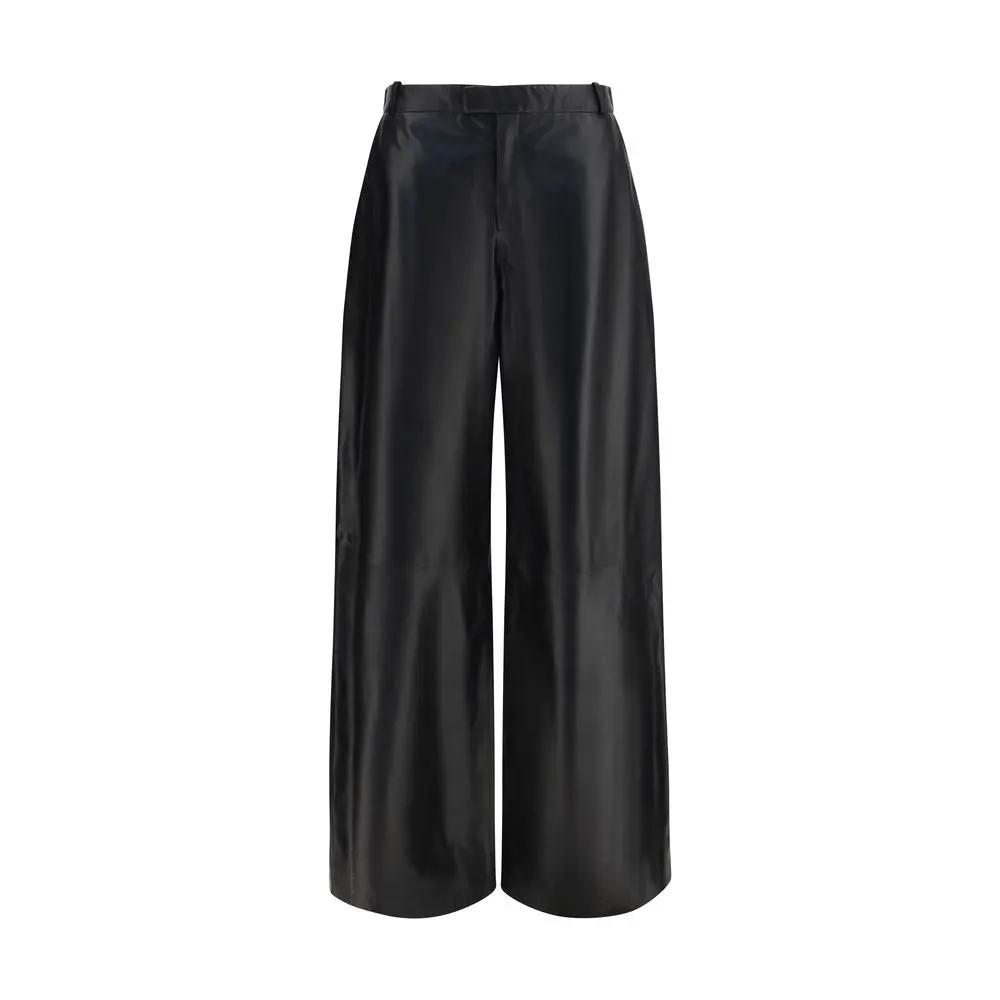 Arma Sample Sale | Arma Black Leather Pants - | Designer outlet