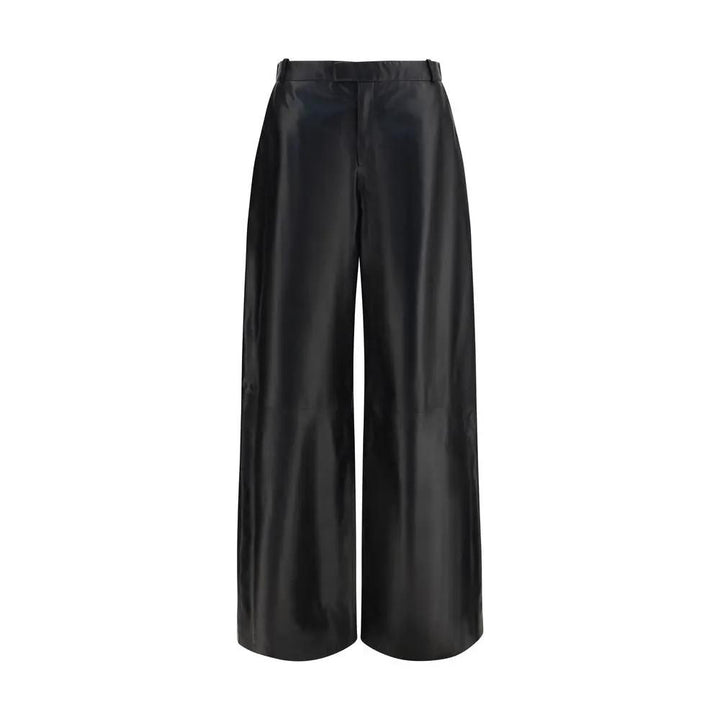 Arma Sample Sale | Arma Black Leather Pants - | Designer outlet