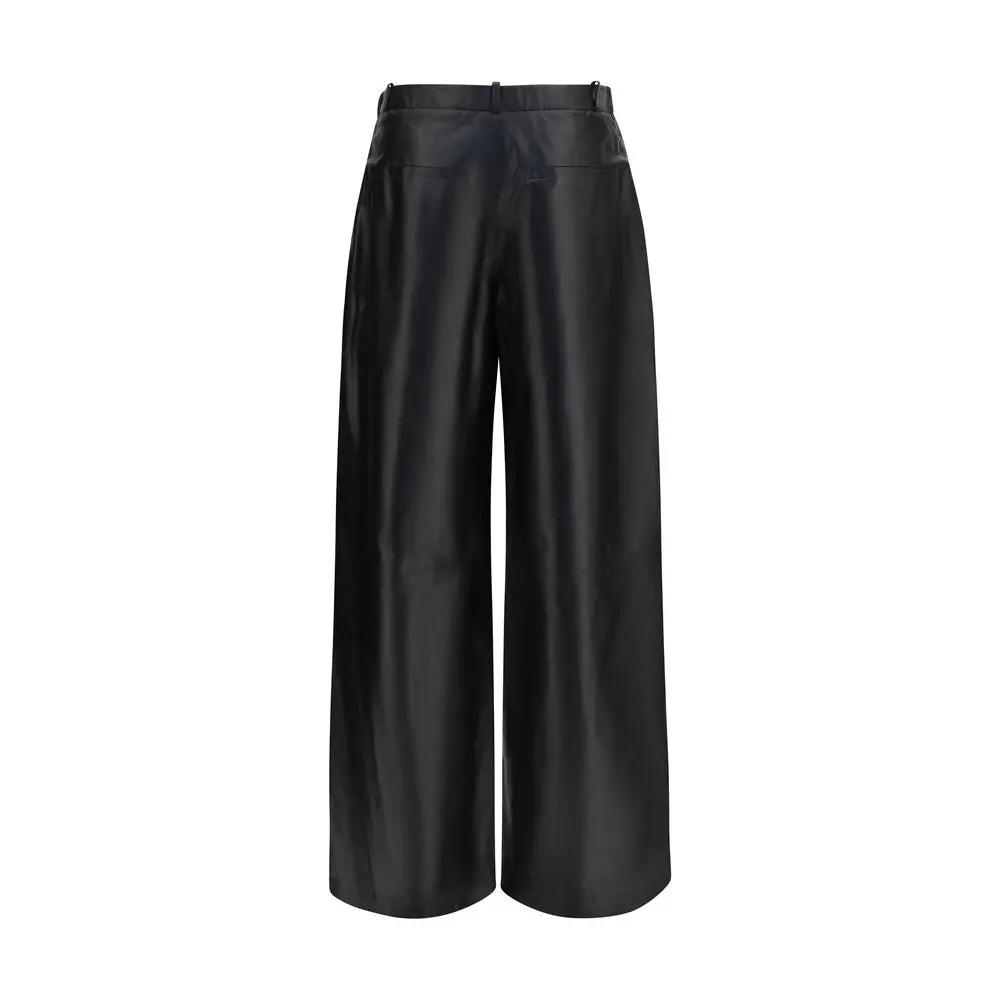 Arma Sample Sale | Arma Black Leather Pants - | Designer outlet