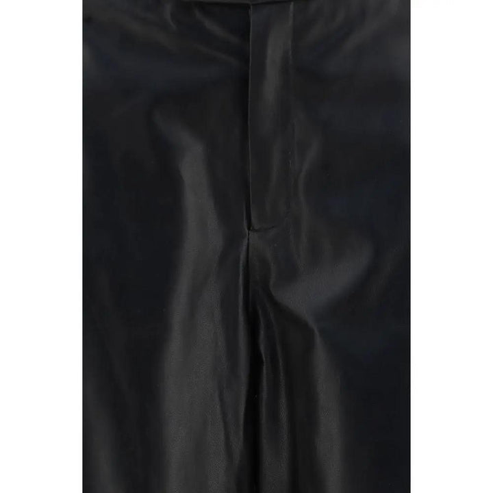 Arma Sample Sale | Arma Black Leather Pants - | Designer outlet