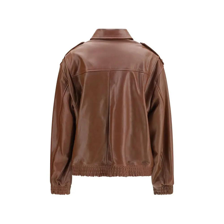 Arma Sample Sale | Arma Brown Lamb Ovis Aries Aries Full-Length Jacket - | Designer outlet
