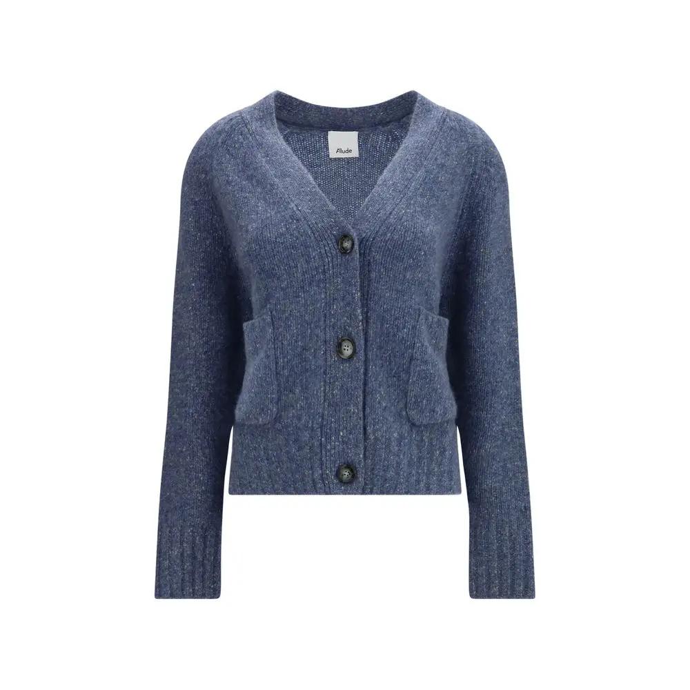 Allude Sample Sale | Allude Blue Cashmere Cardigan - | Designer outlet