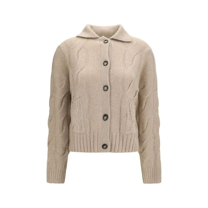 Allude Sample Sale | Allude Beige Cashmere Cardigan - | Designer outlet