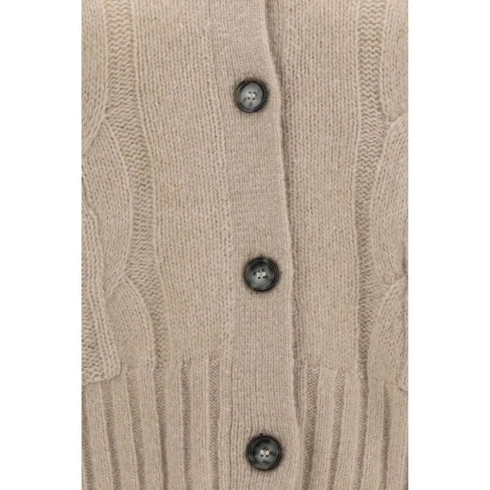 Allude Sample Sale | Allude Beige Cashmere Cardigan - | Designer outlet