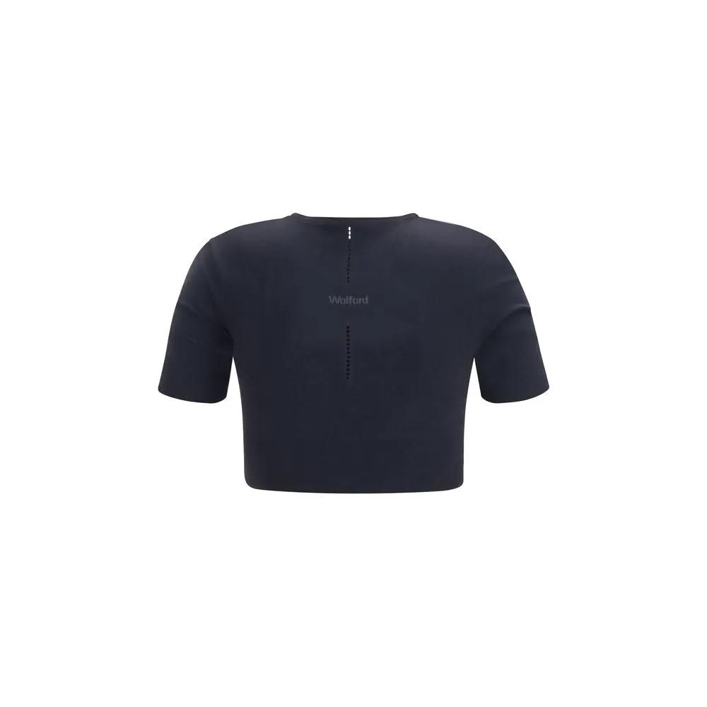 Wolford Sample Sale | Wolford Black Polyamide T-Shirt - | Designer outlet