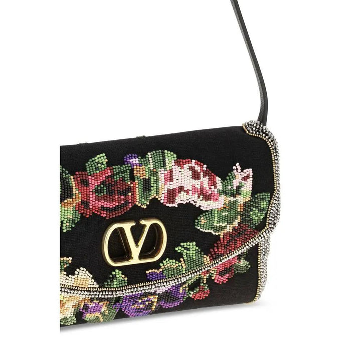 Valentino Garavani Sample Sale | Valentino Garavani Multicolor Linen Shoulder Bag - | Designer outlet