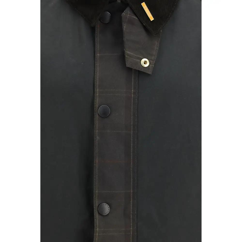 Barbour Sample Sale | Barbour Bicolor Cotton Full-Length Jacket - | Designer outlet