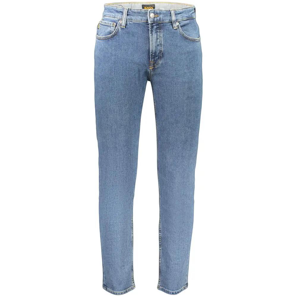 Hugo Boss Sample Sale | Hugo Boss Blue Cotton Men's Jean - | Designer outlet