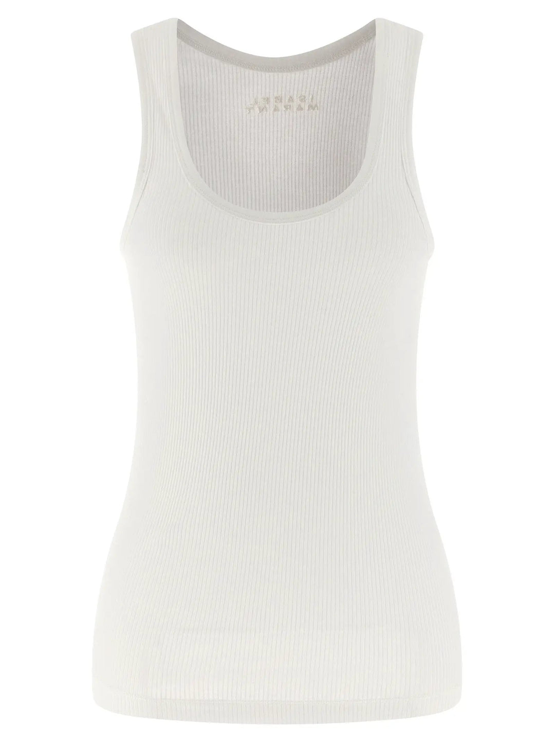 Isabel Marant Sample Sale | Isabel Marant White Cotton Tank Tops - | Designer outlet
