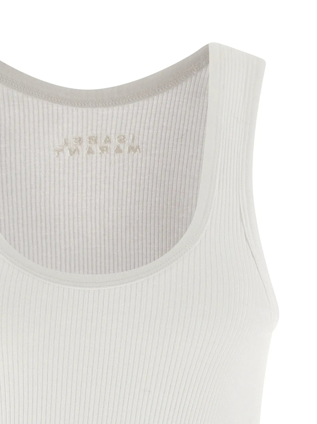 Isabel Marant Sample Sale | Isabel Marant White Cotton Tank Tops - | Designer outlet