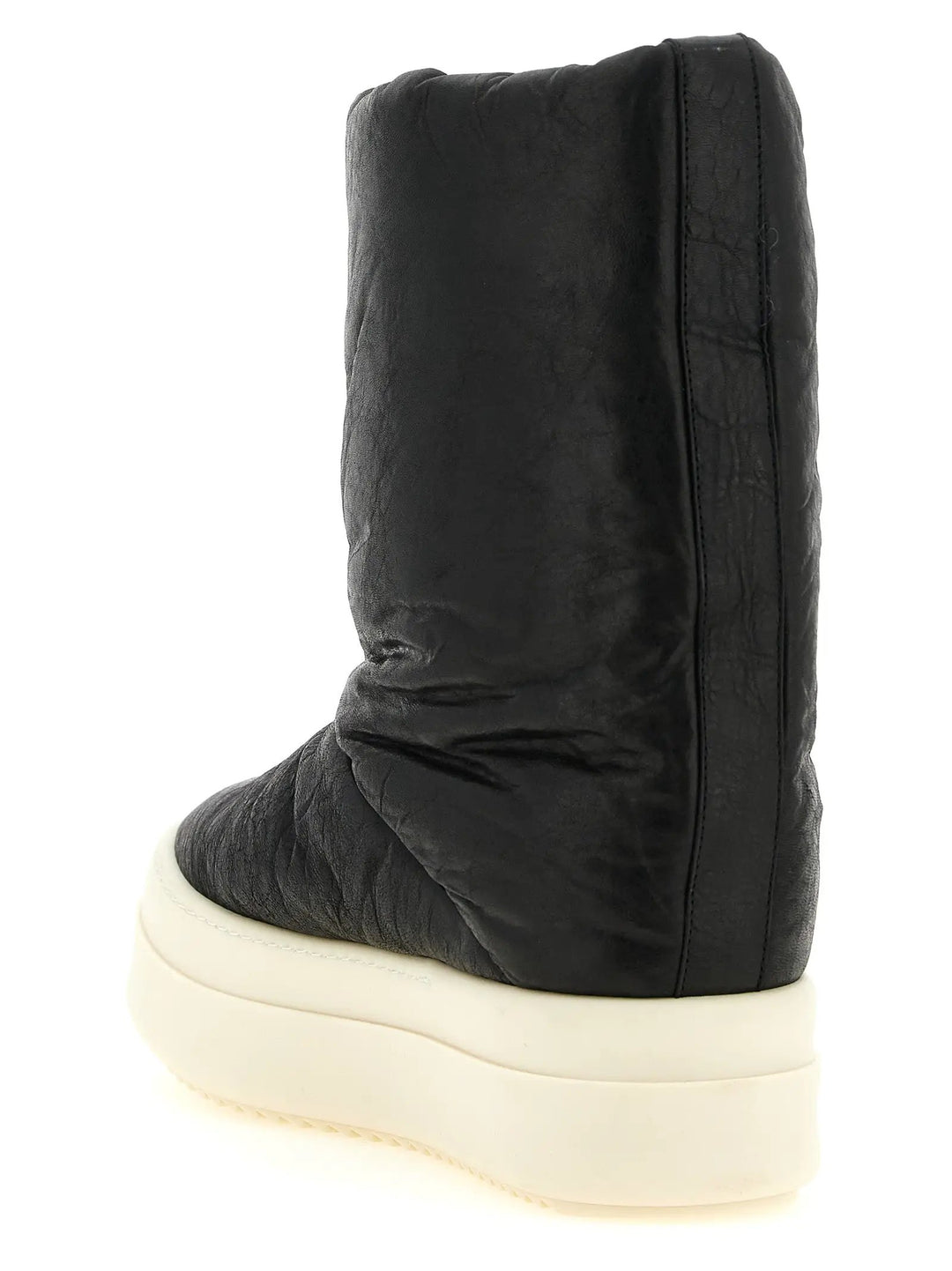 Rick Owens Sample Sale | Rick Owens Bicolor Lamb Leather Boots - | Designer outlet