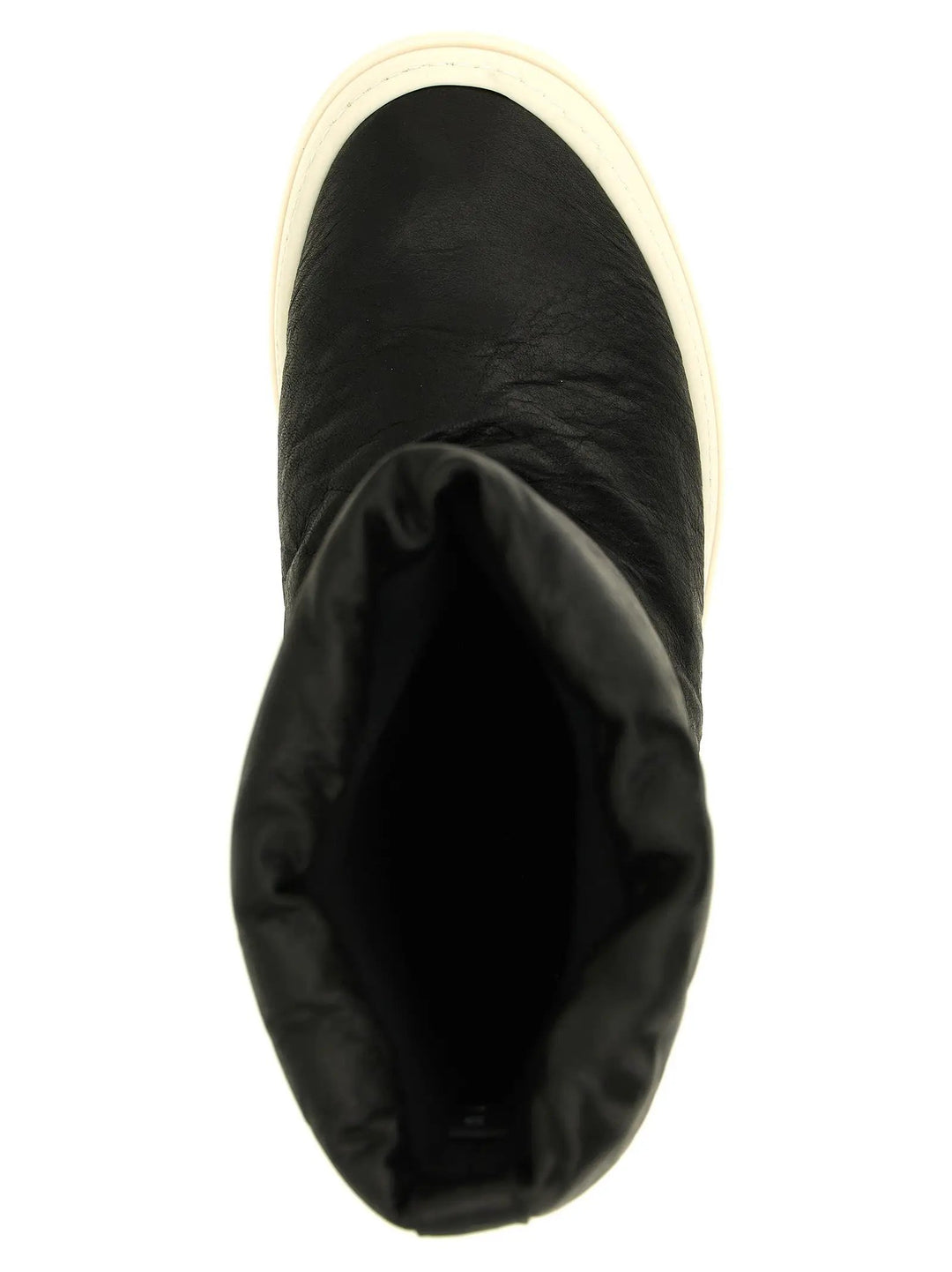 Rick Owens Sample Sale | Rick Owens Bicolor Lamb Leather Boots - | Designer outlet