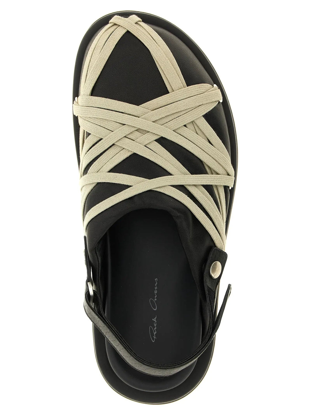 Rick Owens Sample Sale | Rick Owens Black Ramie Mules - | Designer outlet