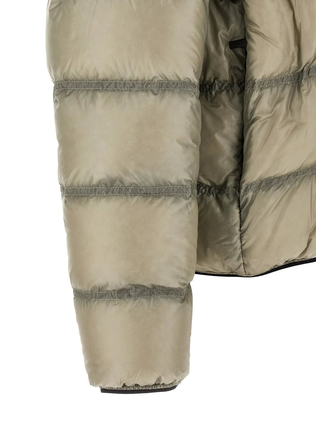 Moncler Sample Sale | Moncler Beige Polyamide Full-Length Jacket - | Designer outlet