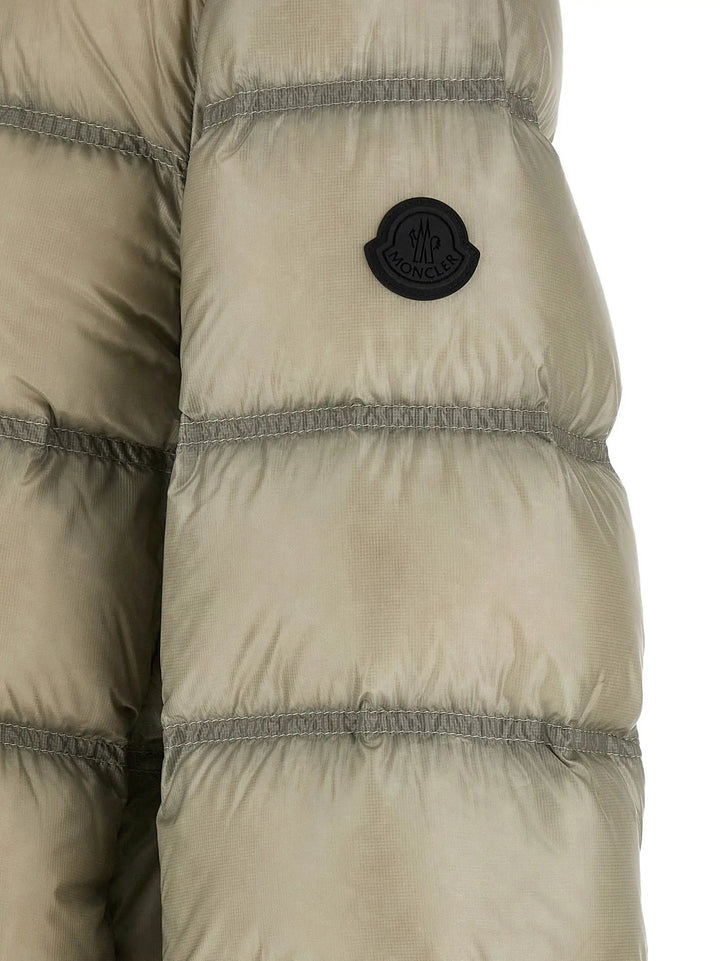 Moncler Sample Sale | Moncler Beige Polyamide Full-Length Jacket - | Designer outlet