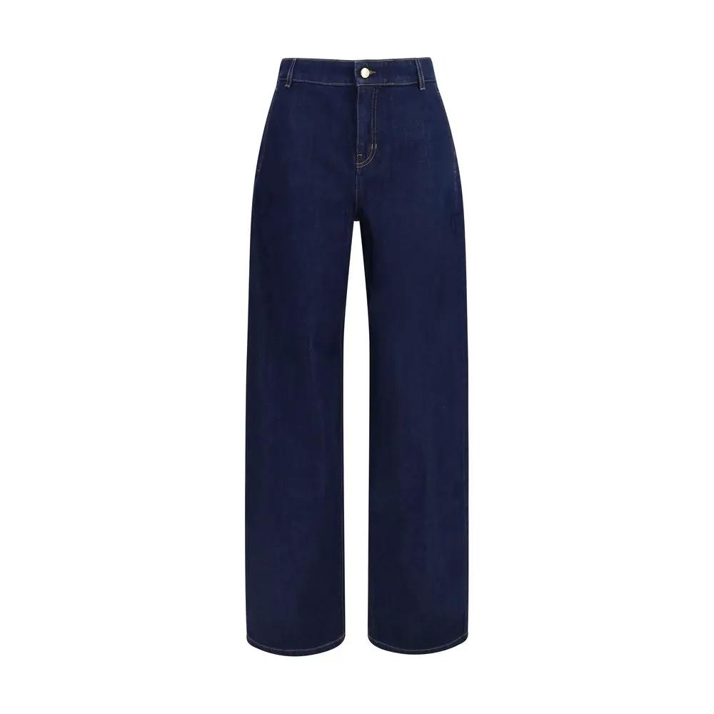 Max Mara Sample Sale | Max Mara Blue Cotton Jeans Denim - | Designer outlet