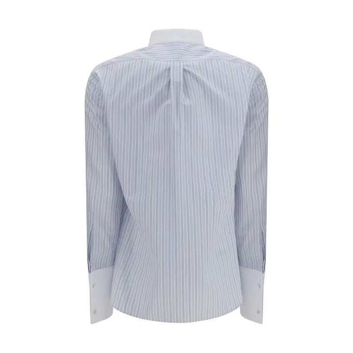 Tom Ford Sample Sale | Tom Ford Blue Cotton Pattern Shirt - | Designer outlet
