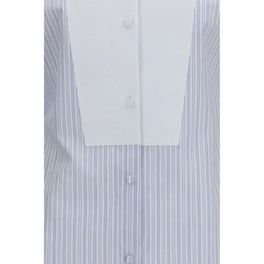 Tom Ford Sample Sale | Tom Ford Blue Cotton Pattern Shirt - | Designer outlet