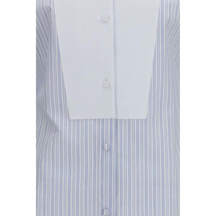 Tom Ford Sample Sale | Tom Ford Blue Cotton Pattern Shirt - | Designer outlet
