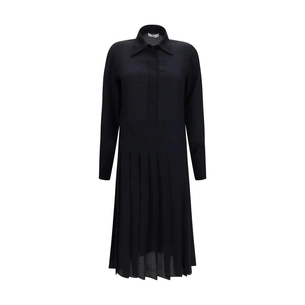Fendi Sample Sale | Fendi Black Silk Casual Dress - | Designer outlet
