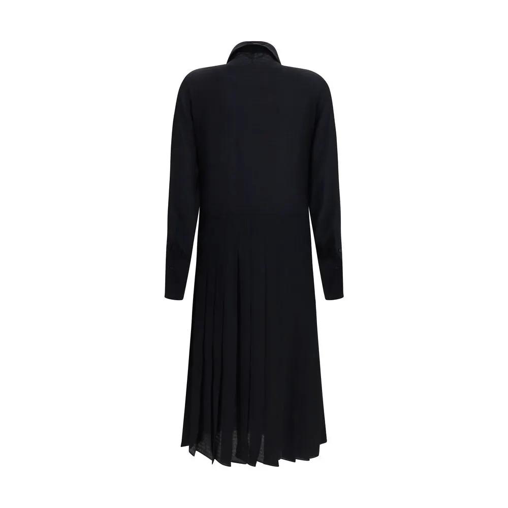 Fendi Sample Sale | Fendi Black Silk Casual Dress - | Designer outlet