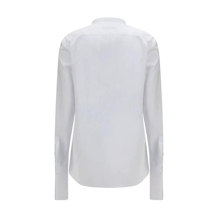 Fendi Sample Sale | Fendi White Cotton Dress Shirt - | Designer outlet