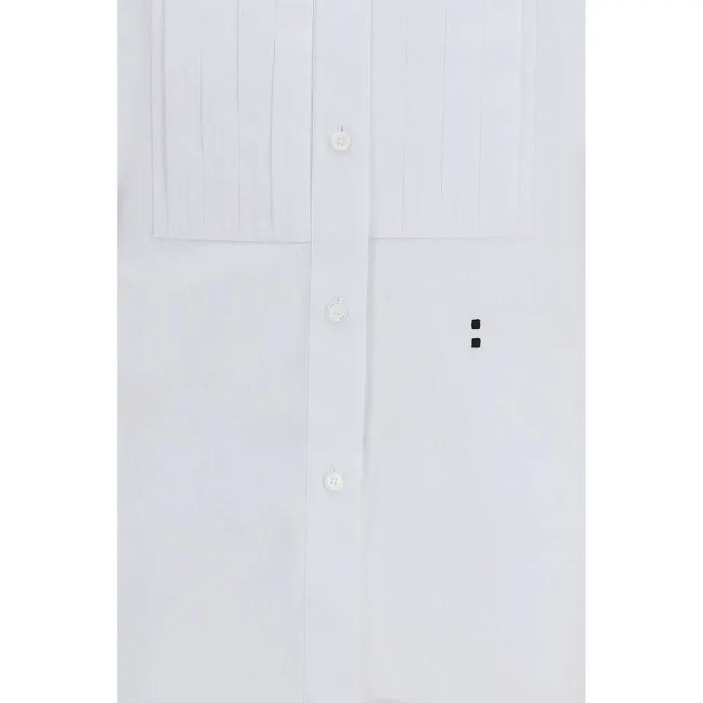 Fendi Sample Sale | Fendi White Cotton Dress Shirt - | Designer outlet