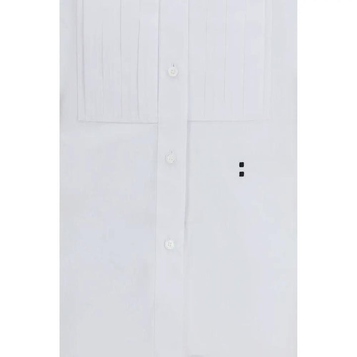 Fendi Sample Sale | Fendi White Cotton Dress Shirt - | Designer outlet
