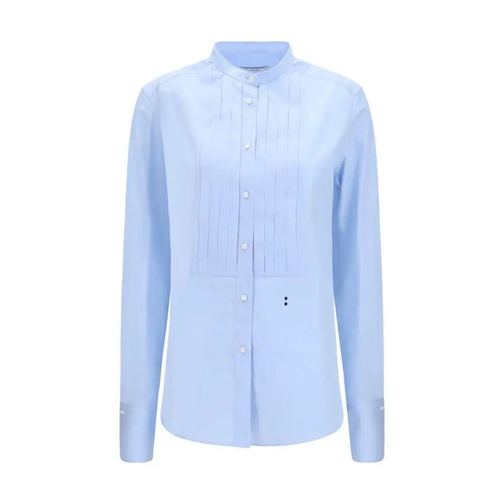 Fendi Sample Sale | Fendi Blue Cotton Dress Shirt - | Designer outlet