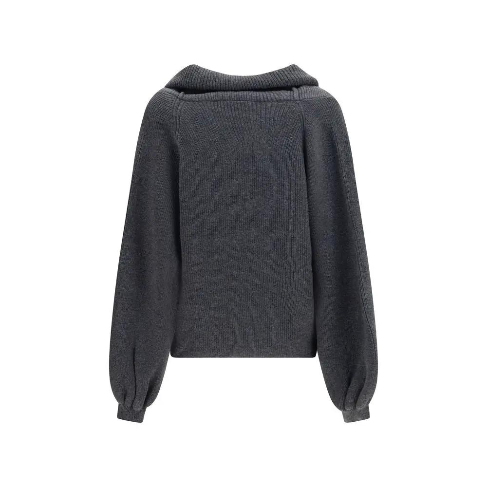 Dolce &amp; Gabbana Sample Sale | Dolce &amp; Gabbana Gray Wool Oves Aries Cardigan - | Designer outlet