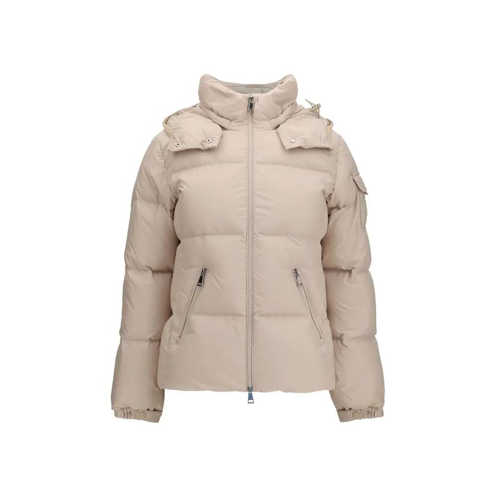 Moncler Sample Sale | Moncler Beige Goose Down Shell Jacket - | Designer outlet