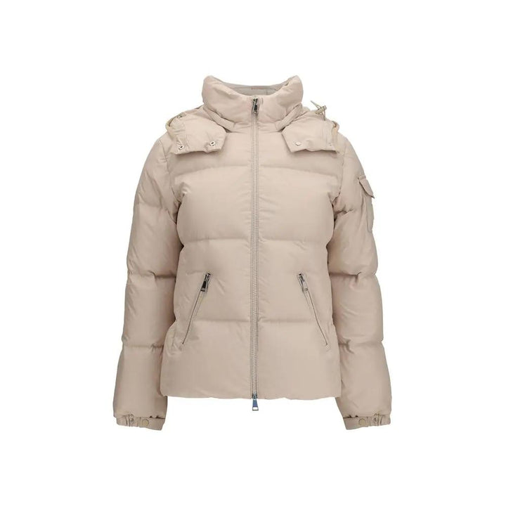 Moncler Sample Sale | Moncler Beige Goose Down Shell Jacket - | Designer outlet