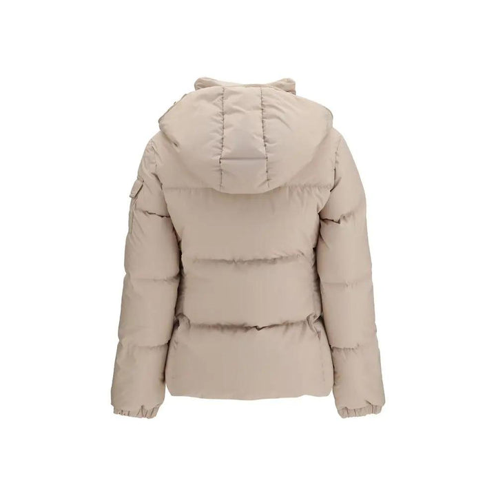 Moncler Sample Sale | Moncler Beige Goose Down Shell Jacket - | Designer outlet