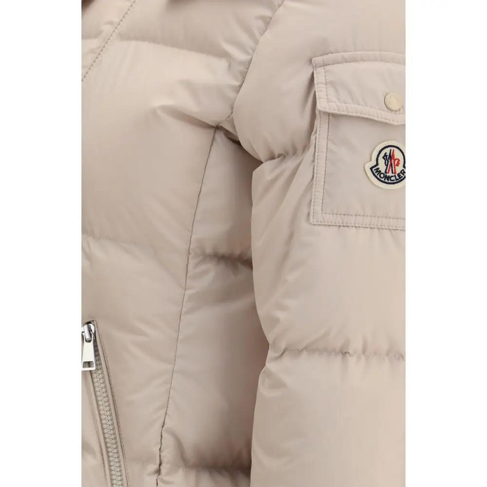 Moncler Sample Sale | Moncler Beige Goose Down Shell Jacket - | Designer outlet